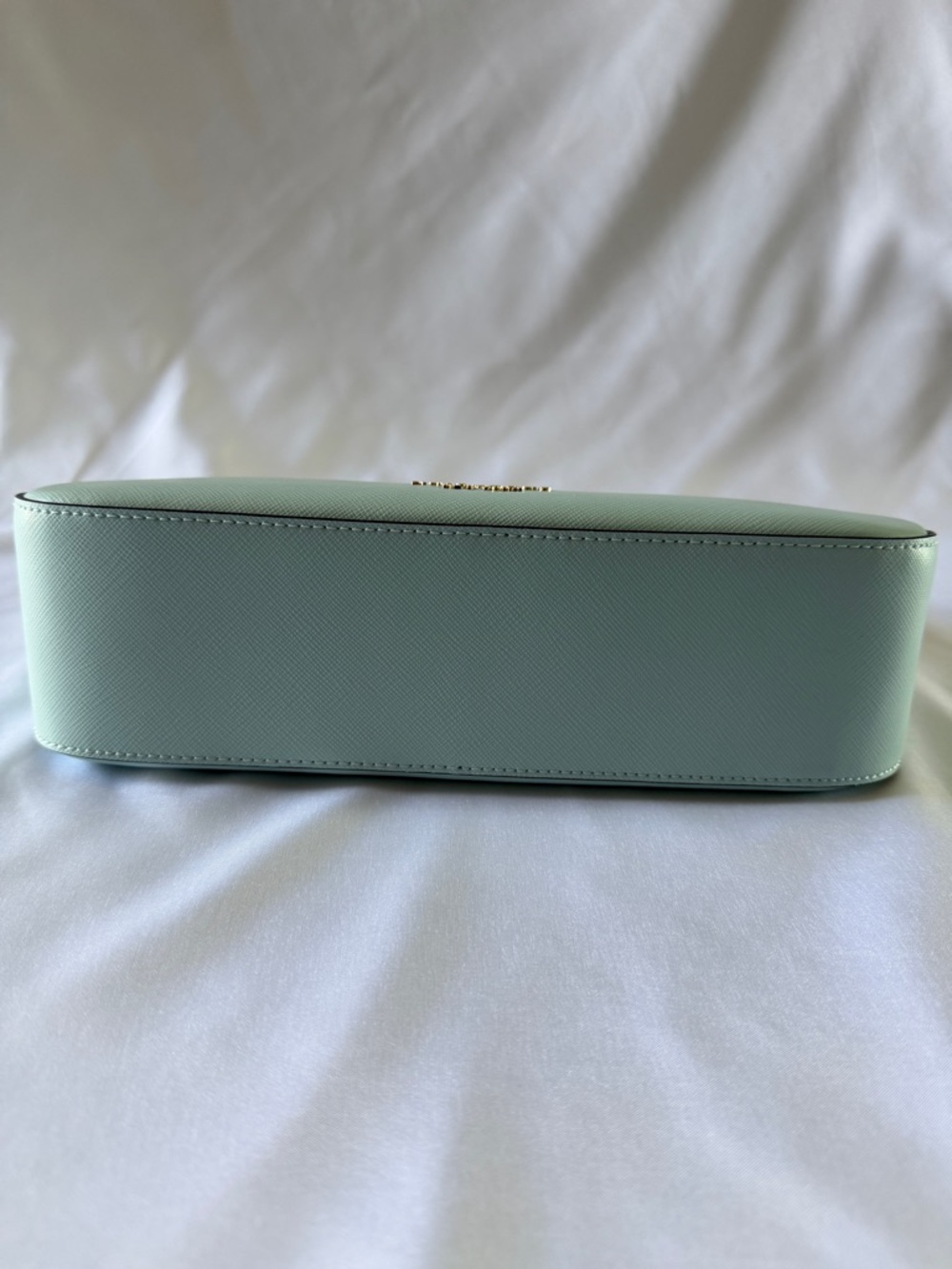 kate spade Mint Saffiano Leather Shoulder Hobo with Gold Hardware - Picture 7 of 9